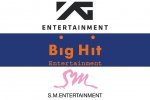 ชาวเน็ตเกาหลีโหวตว่า 'ศิลปินคนไหนที่เป็นคนรับผิดชอบความสำเร็จของ SM YG และ Big Hit?'