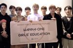 Wanna One เข้าร่วมกับองค์การ UNESCO เพื่อช่วยเหลือเด็กผู้หญิงทั่วโลกให้ได้รับการศึกษา