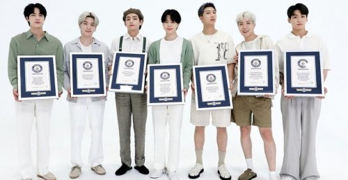 BTS เตรียมถูกบันทึก 23 สถิติของพวกเขาเข้าสู่ Hall of Fame 2022  ใน Guinness World Records
