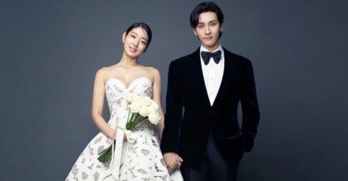 Park Shin Hye และ Choi Tae Joon แชร์ภาพถ่ายในชุดแต่งงาน ที่งดงามของพวกเขา
